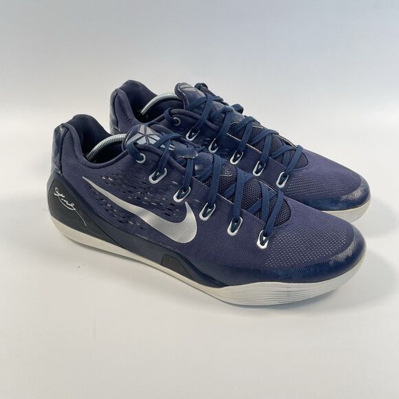 Nike Kobe 9 IX EM TB Team 2014 Navy Blue Mamba Shoes 685776-401 Mens Size 13 - Picture 1 of 11